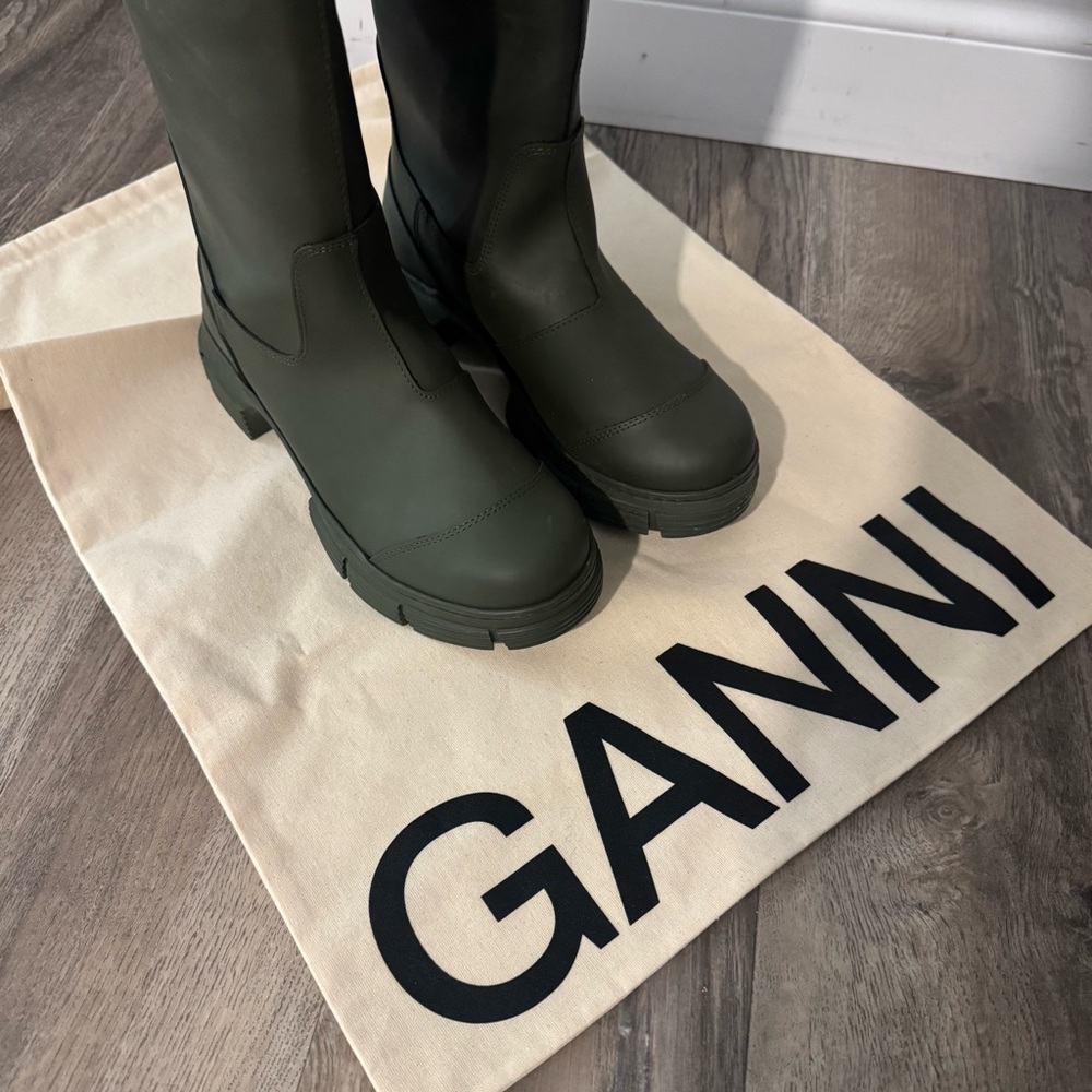 GANNI Country Boot in Kalamata size 7.5